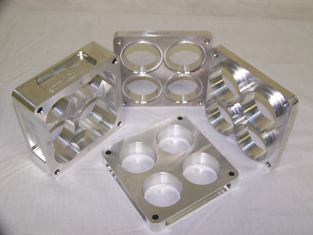 Custom Designed Manifolds & Spacers HRE Iinduction Specialties Photos